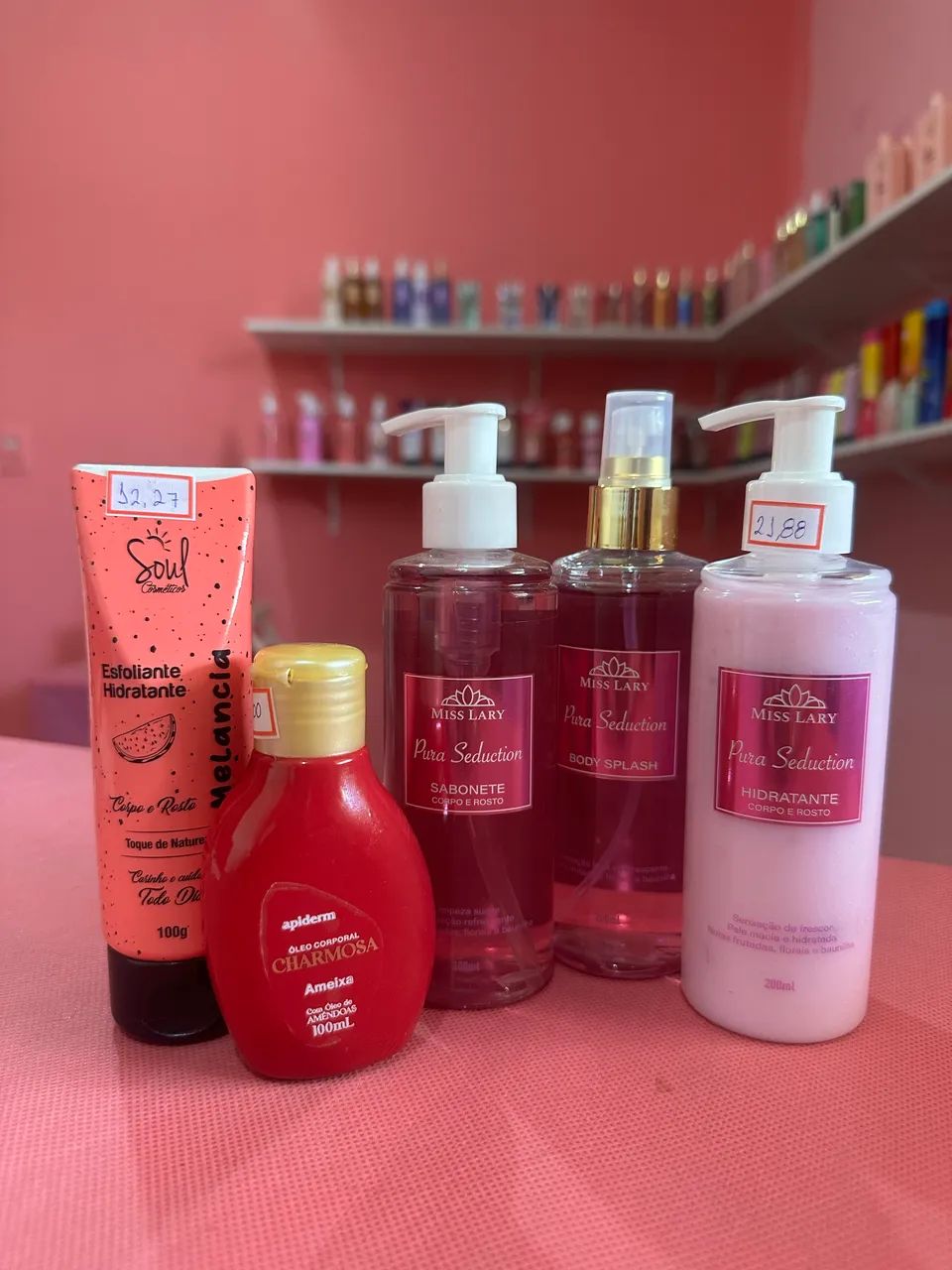 Produtos de beleza