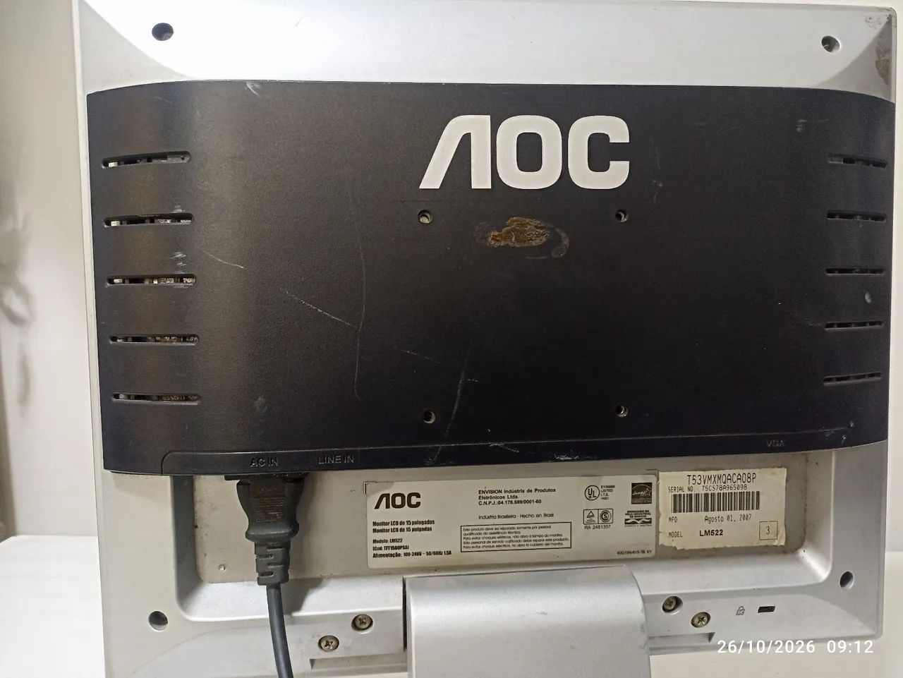 Monitor VGA AOC 15" - Foto 4