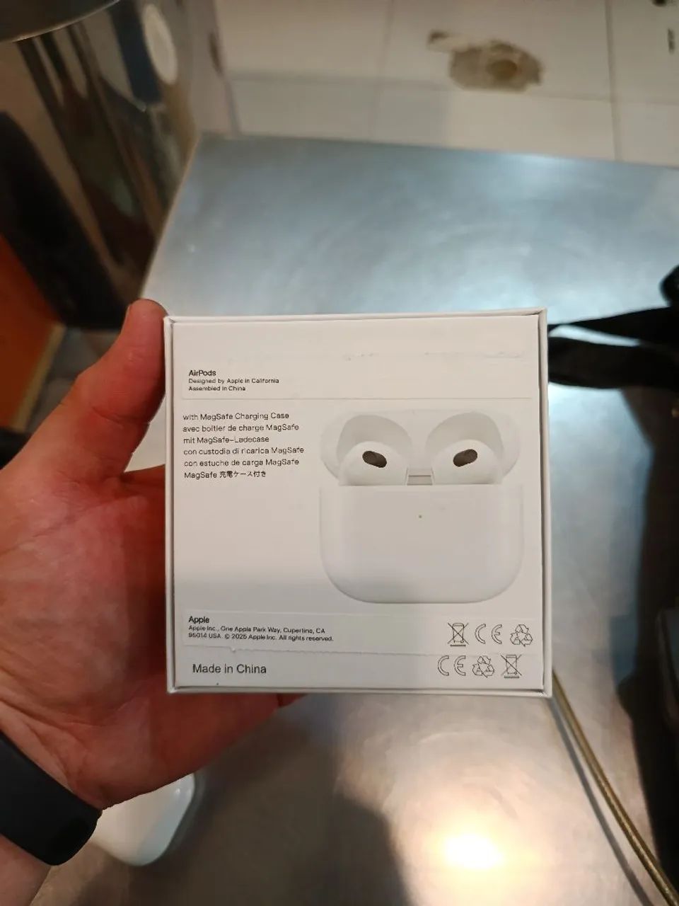 Fone Compatível iPhone AirPods 3 Geração Linha Premium - Foto 2