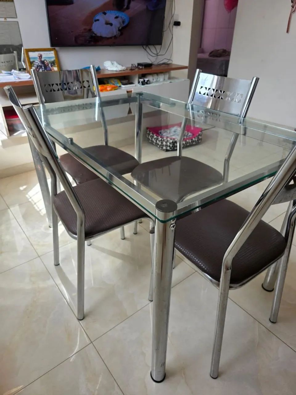 Mesa 4 cadeiras