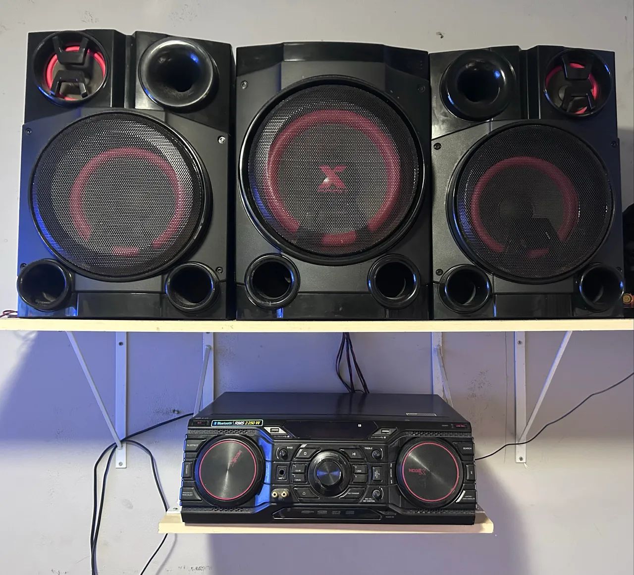 Som LG Cm 8450 Bluetooth 2250w RMS