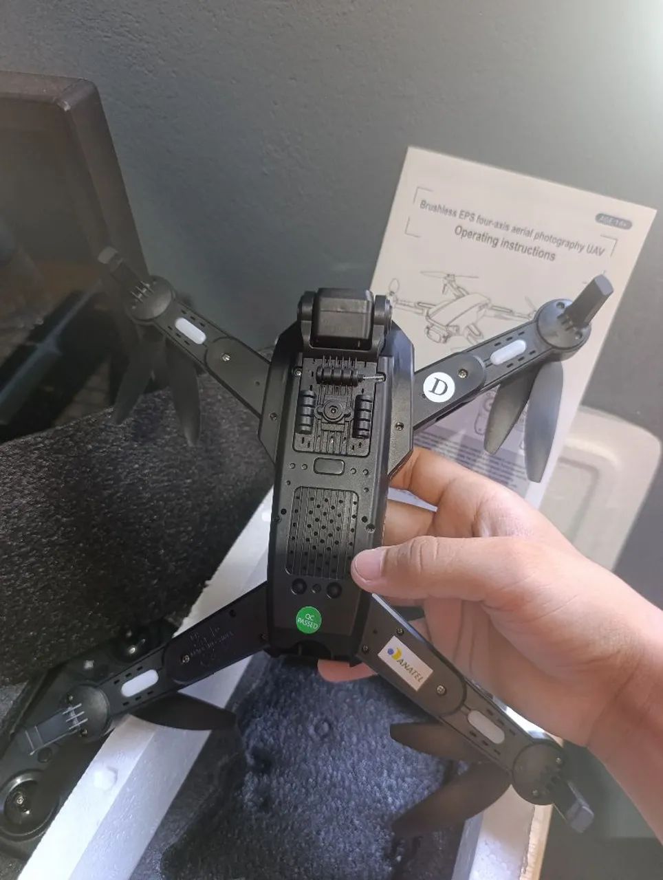 Drone preto seminovo - Foto 3
