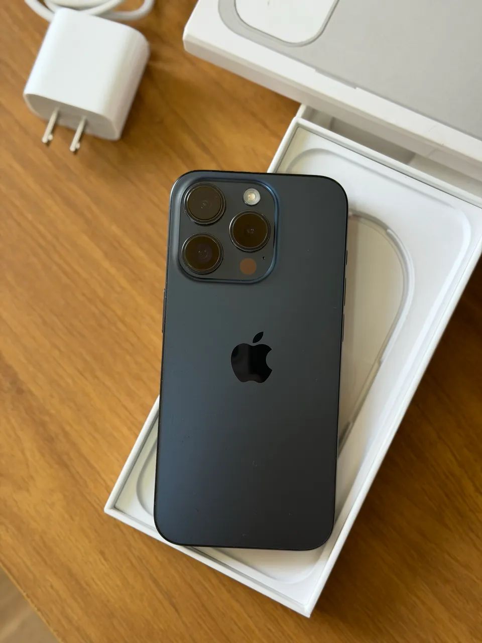 iphone 15 Pro Titanium Blue  - Foto 5
