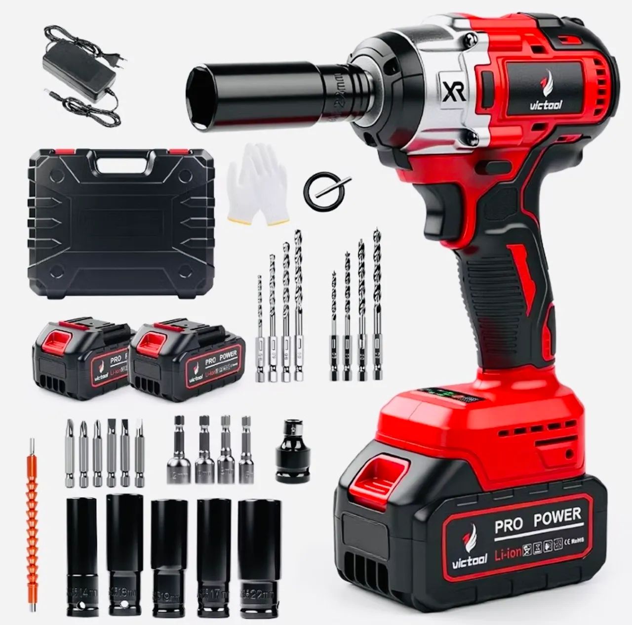 Parafusadeira inpacto SPARK.21V 55NN. - Foto 4
