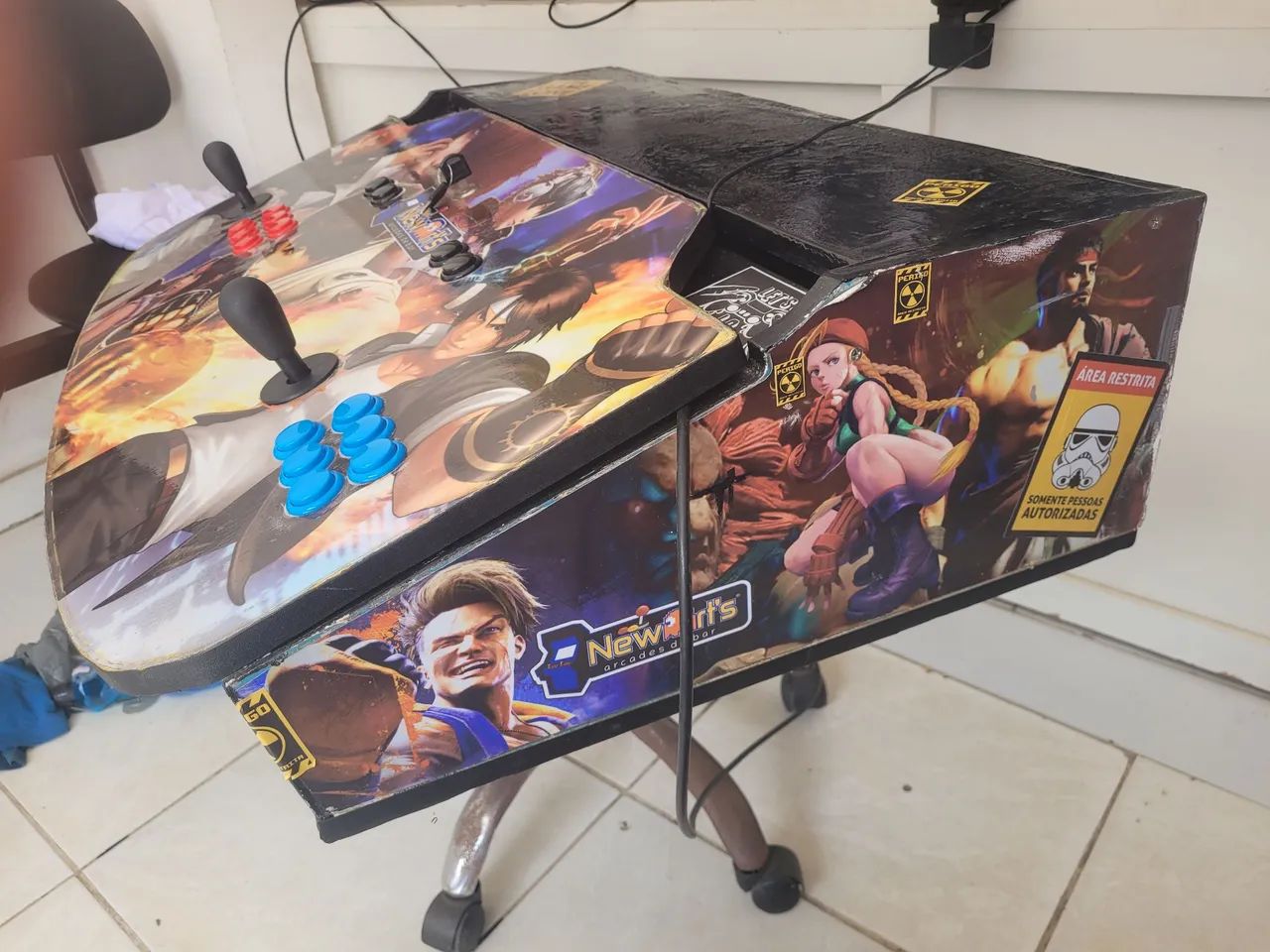 Arcade Game Center estilo Bartop de mesa - Foto 2