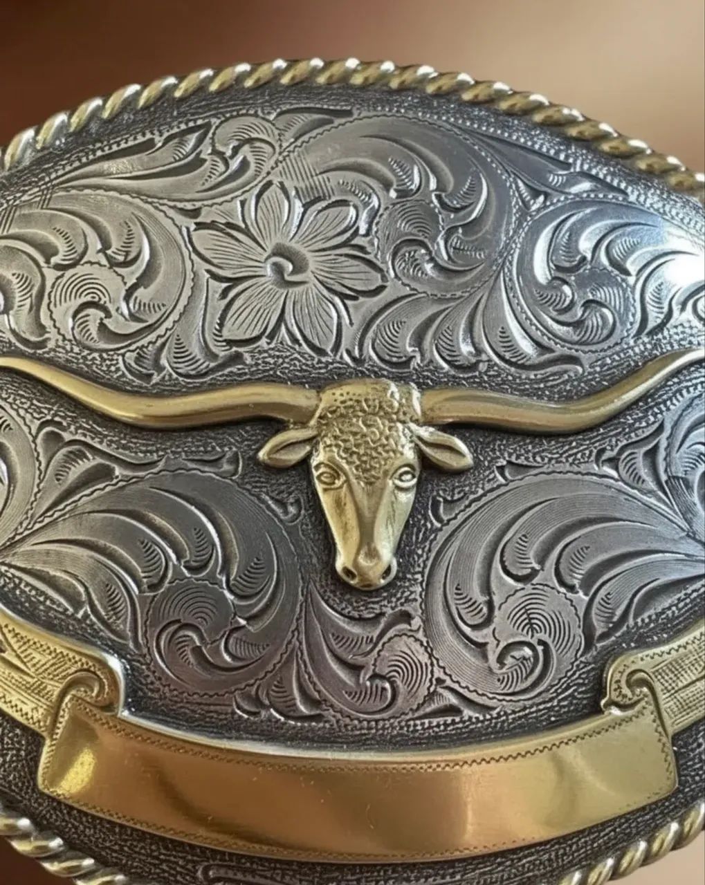 Fivela Nocona metal cowboy original EUA  - Foto 4