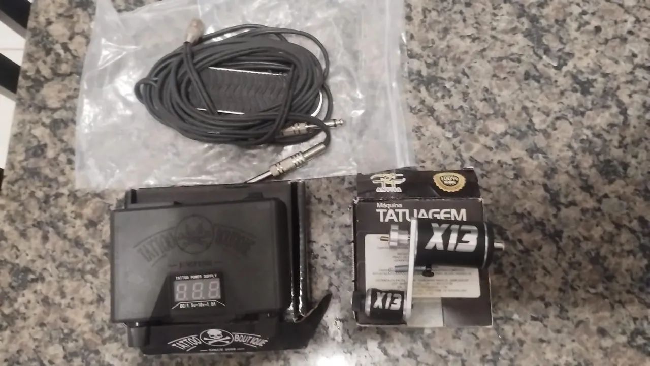 Kit máquina de tatuagem X13