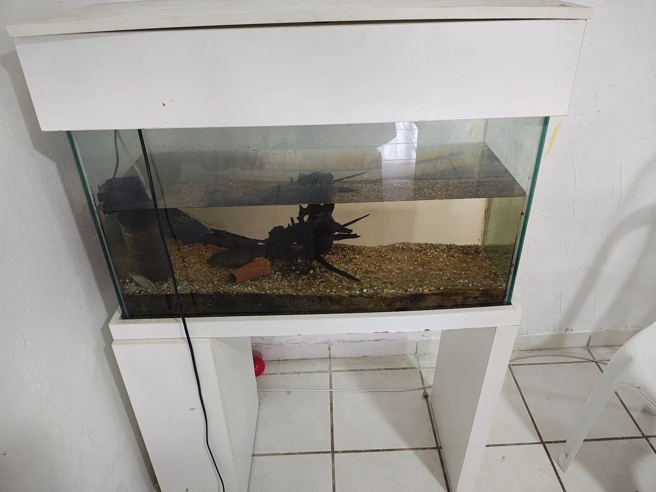 Aquario com apoio e bomba - Foto 3