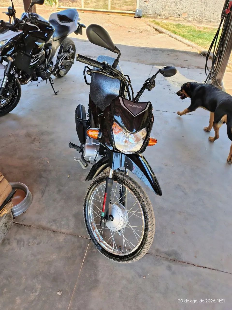 Honda Pop 110i ES - Praticamente Zero KM!  - Foto 4