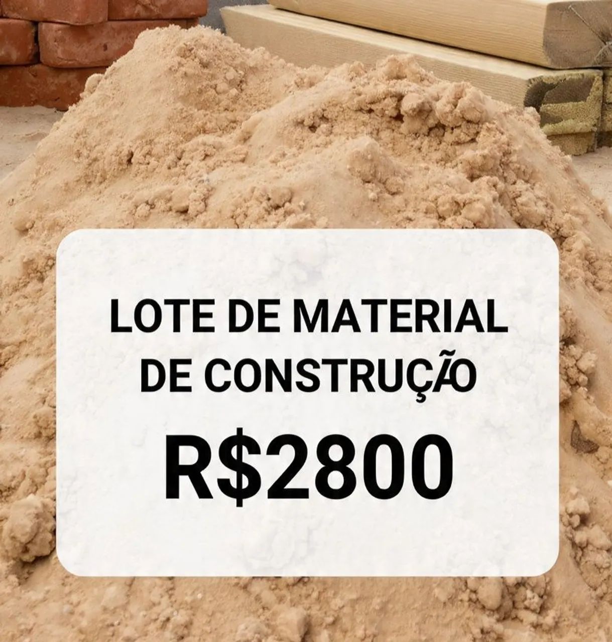 Lote Material de construção 