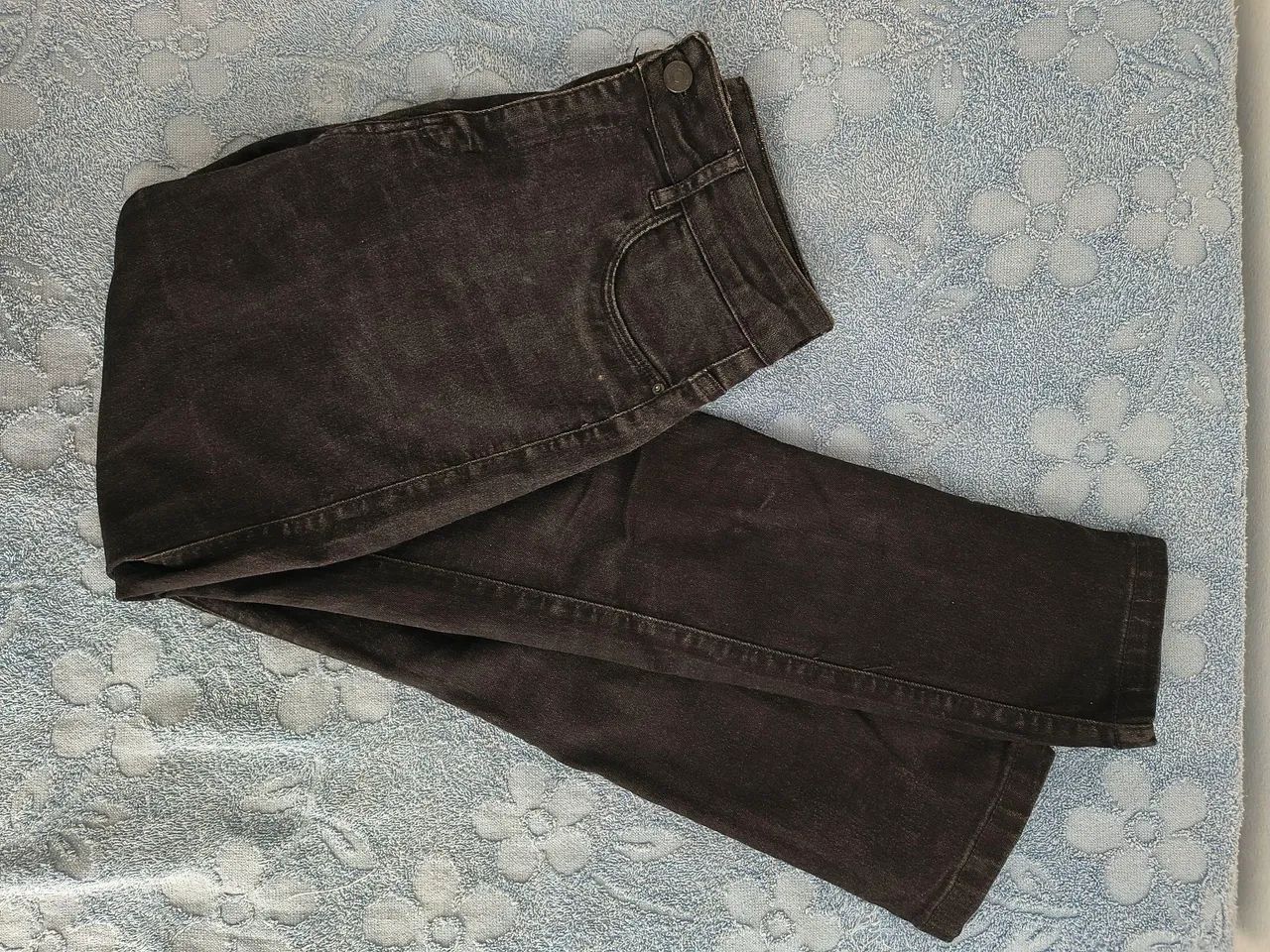 Calça Jeans com Lycra Lavagem Preta