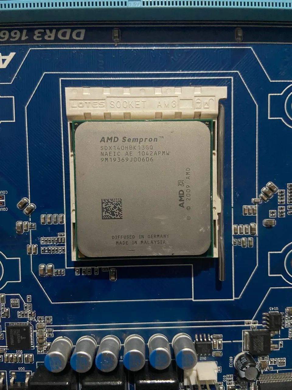 Placa Mãe Gigabyte com kit  AM3 DDR3  - Foto 3