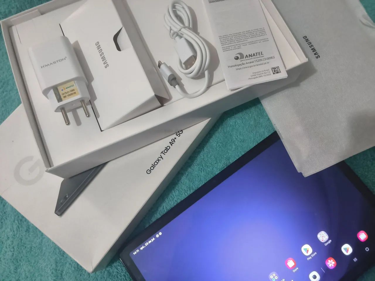 TABLET GALAXY TAB A 9 + 5G 2024  FUNÇÃO CELULAR COMPLETO IMPECÁVEL  - Foto 4