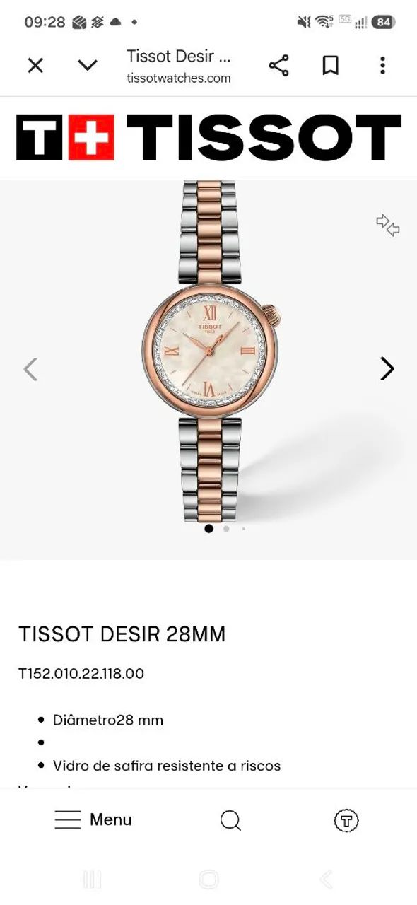 Relógio feminino Tissot  - Foto 3
