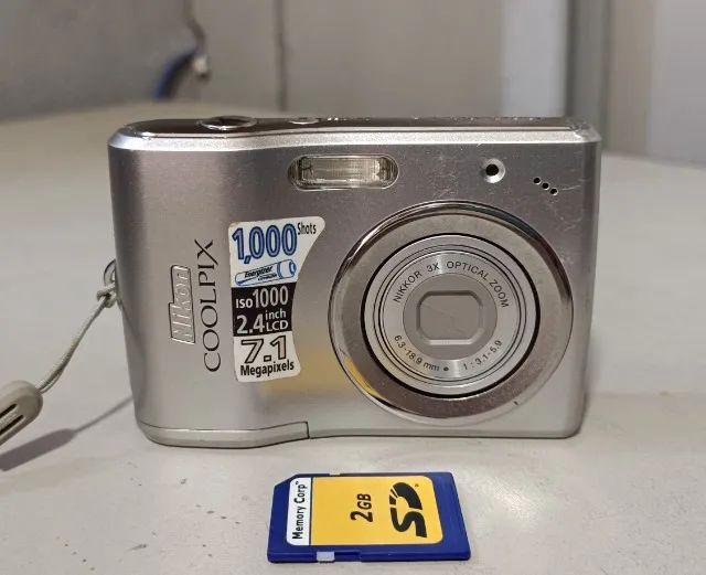 Nikon COOLPIX まとめ Câmera Digital Nikon Coolpix L14 Ótimo Estado Funcionando