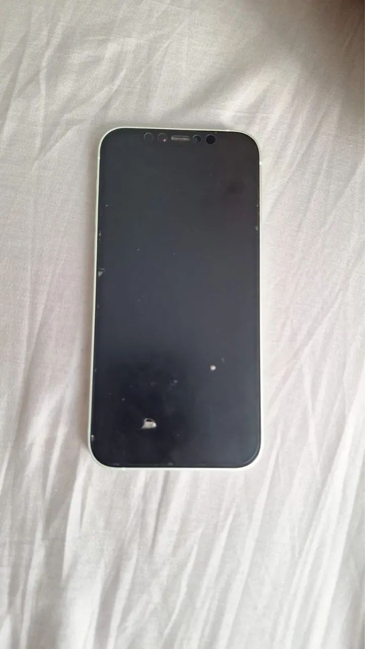 iPhone 12, 128gb traseira quebrada, funciona perfeitamente com nota fiscal, caixa e cabo - Foto 3