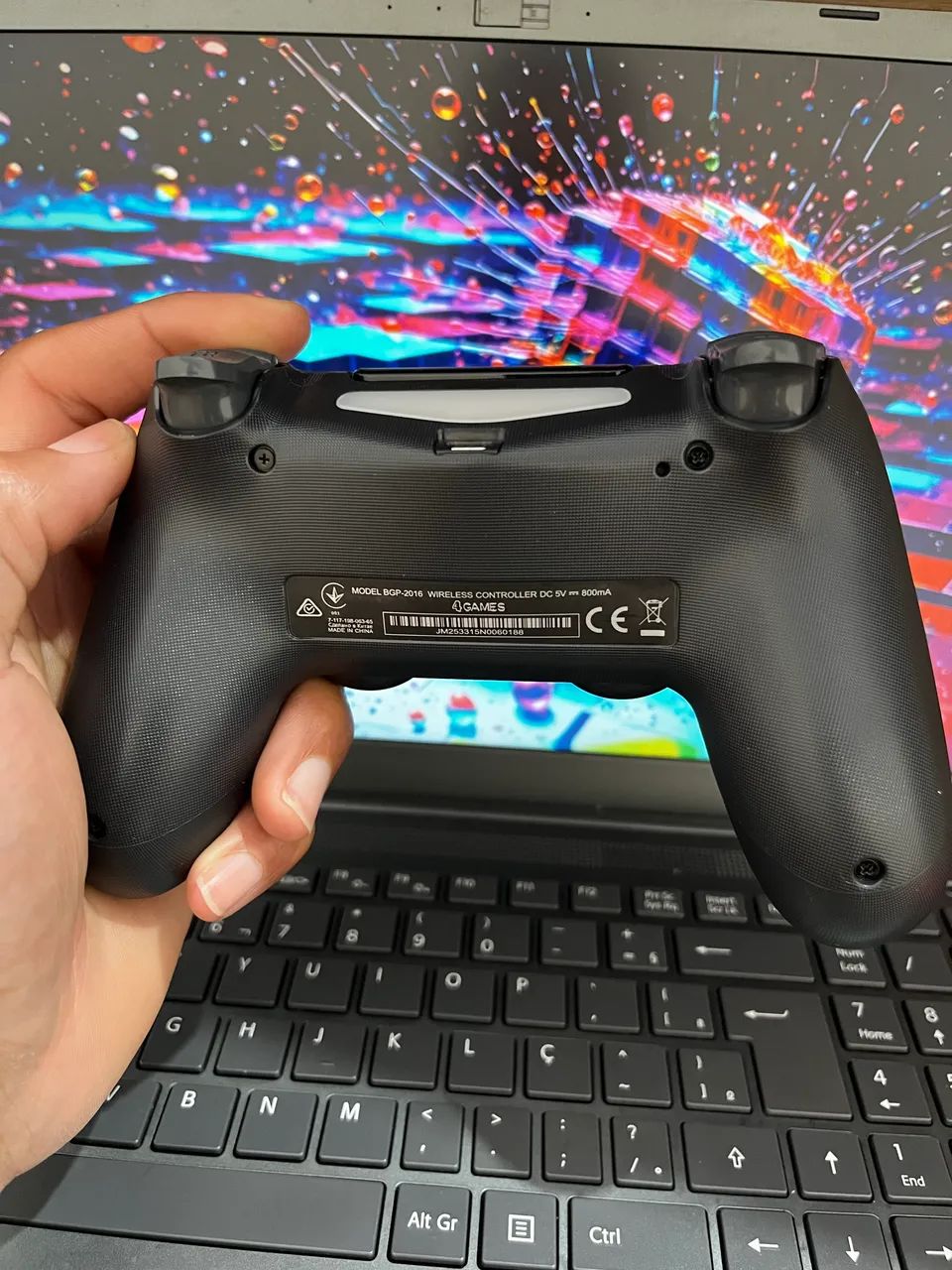 Controle ps4 bluetooth - Foto 4