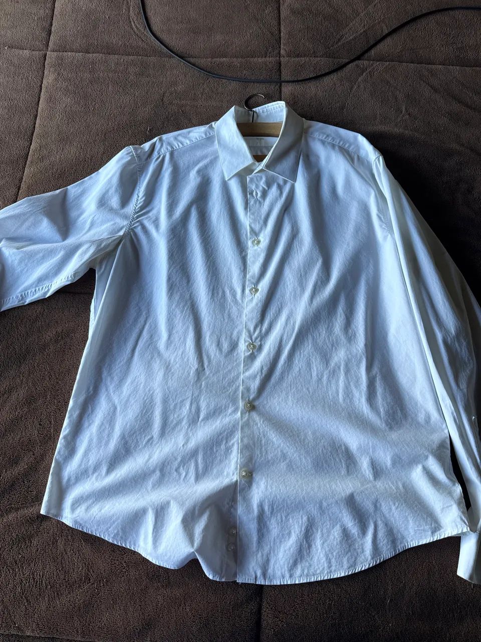 Camisa social terno calvin klein elastano - Foto 2