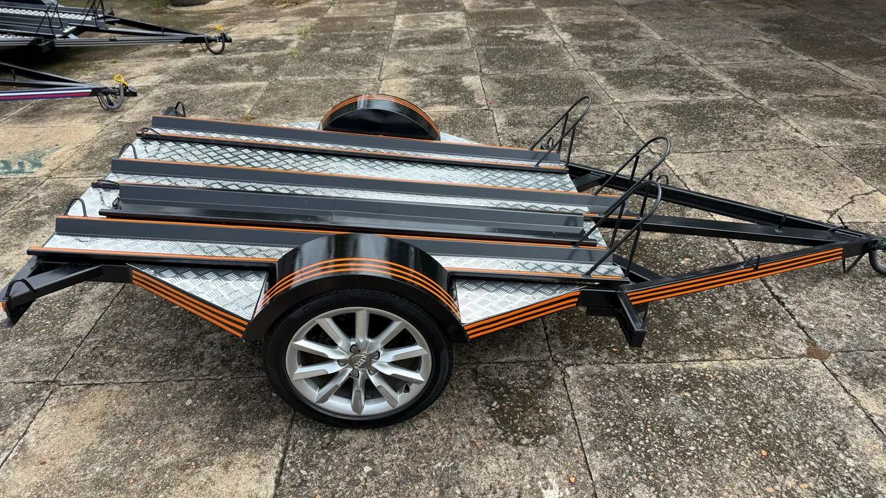 Carretinha para motos - Foto 3