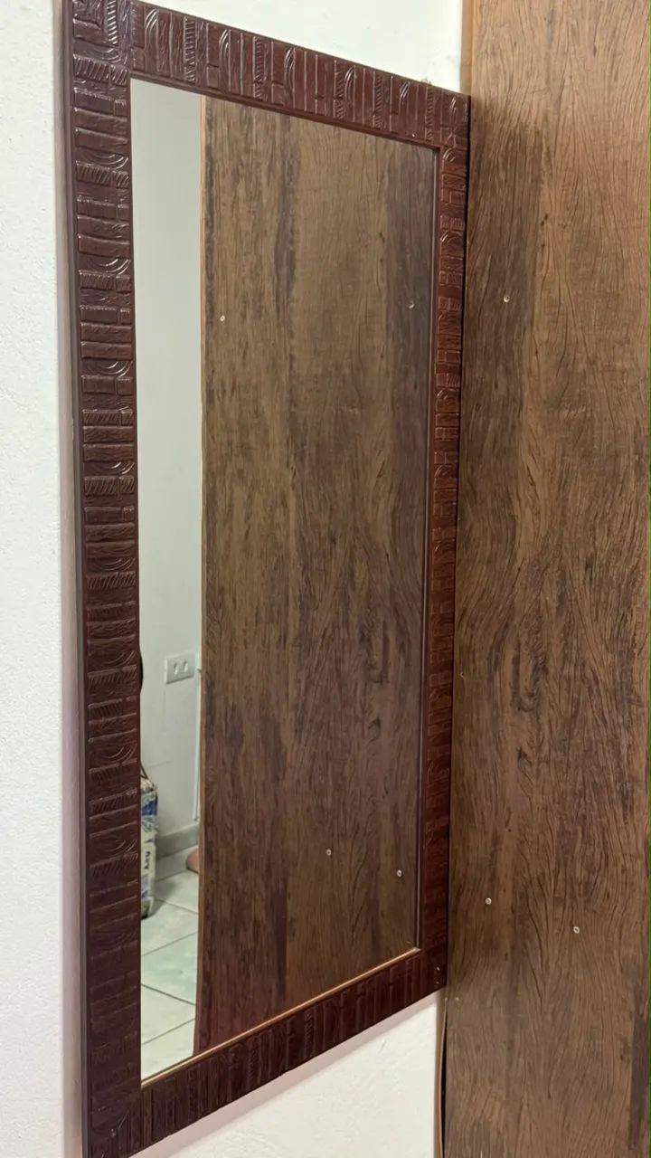 Vendo guarda-roupa de solteiro, e espelho  - Foto 3