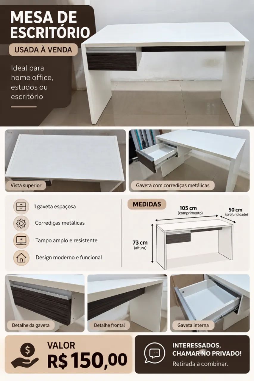 MESA DE ESCRITÓRIO