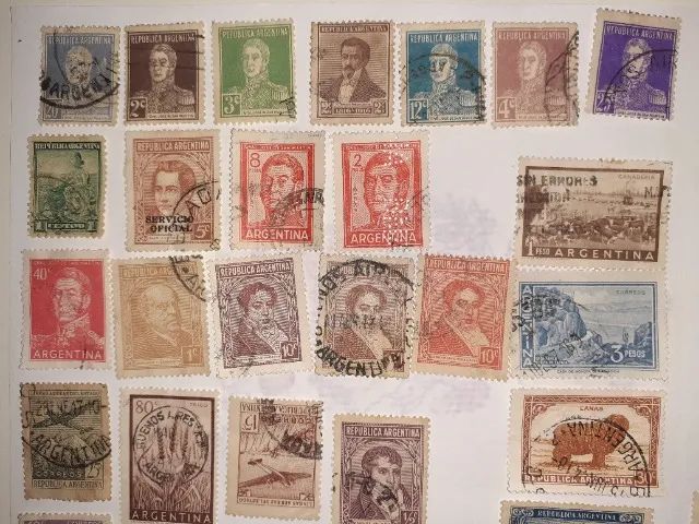 SELOS DA ARGENTINA 1950 - Foto 3