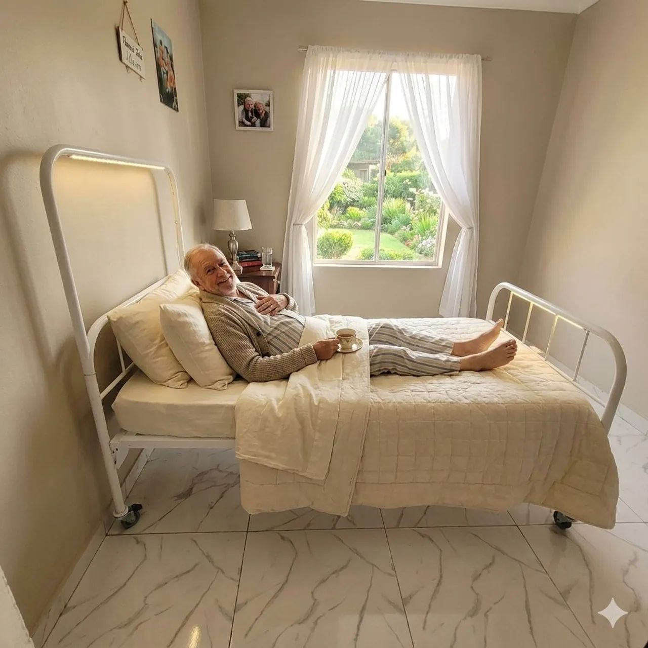CAMA HOSPITALAR ? Usada Bem Conservada - Foto 4