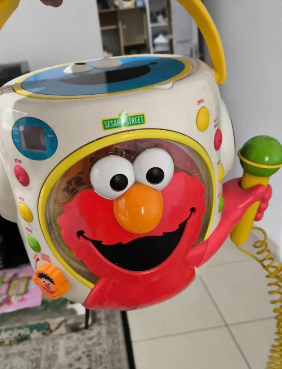 ELMO ボックス型スピーカー Boombox Rock Elmo Vila Sésamo (Raríssimo Original 2008