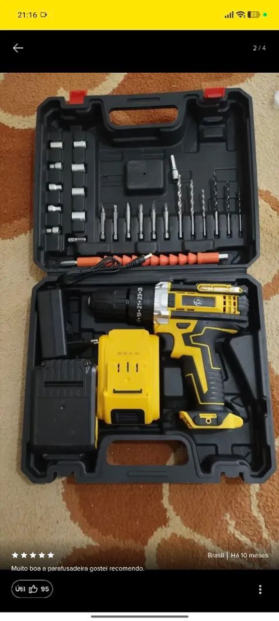 Parafusadeira kit completo