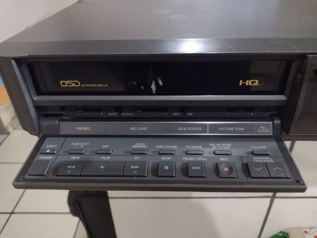 Vídeo cassete Sharp Vc1199B Com defeito. - Foto 4