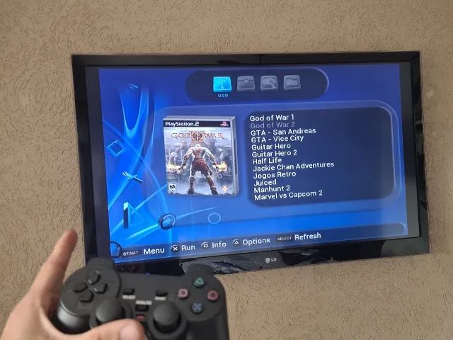 Playstation 2 SLIM Com HD PS2 SLIM  - Foto 3