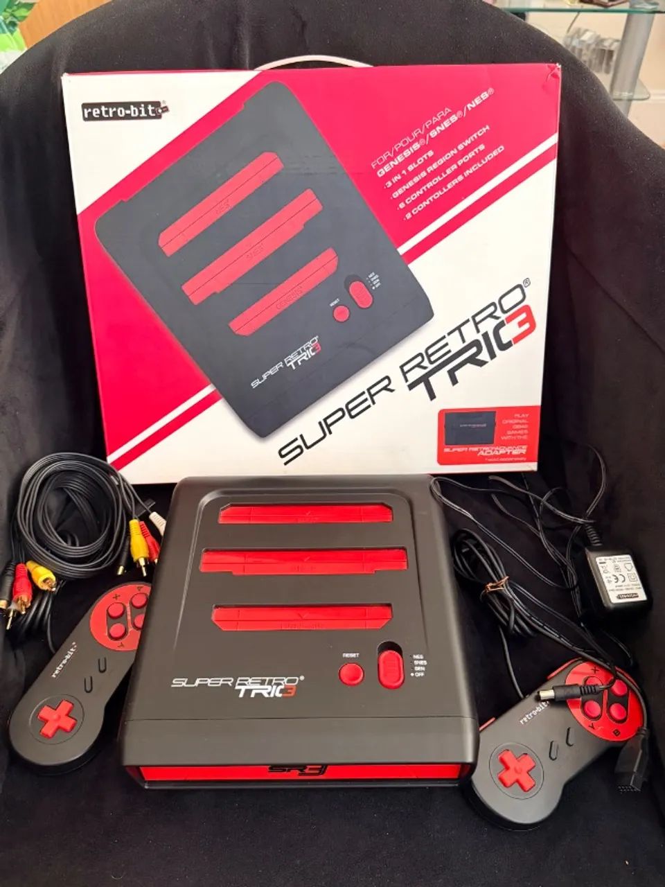 Retro-Bit Super Retro Trio console, a 3-in-1 system - Consoles de