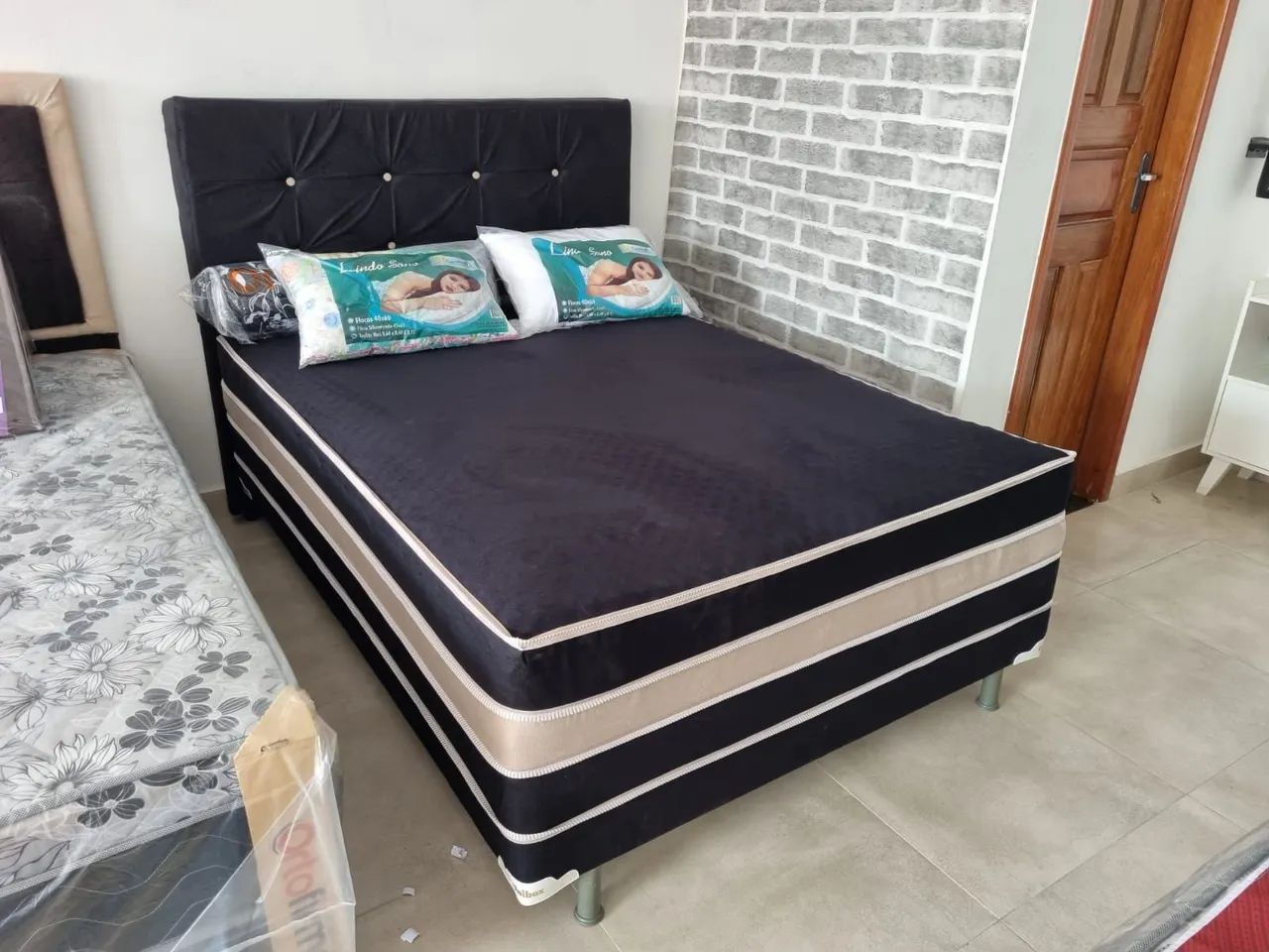 Cama casal de Molas Ensacadas, Precinho de fábrica. 