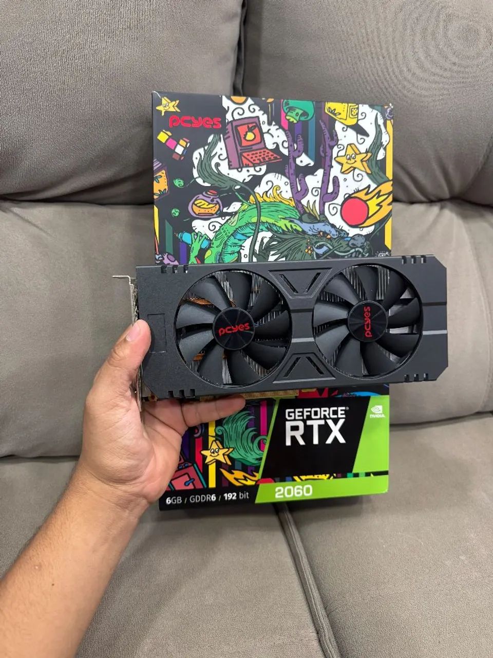 Placa de vídeo RTX 2060 - Foto 2