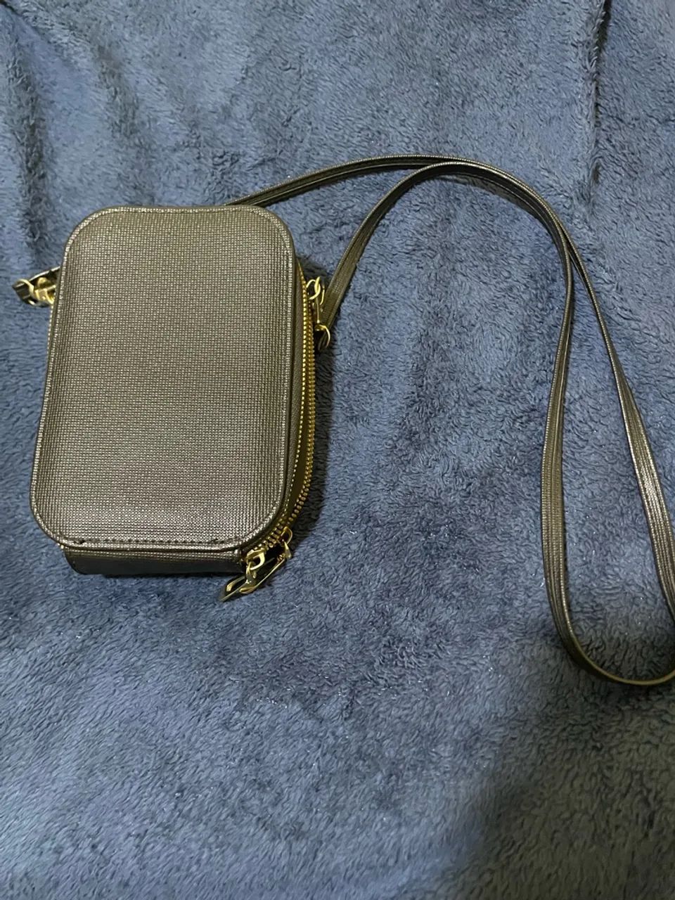 Bolsa preta transversal 