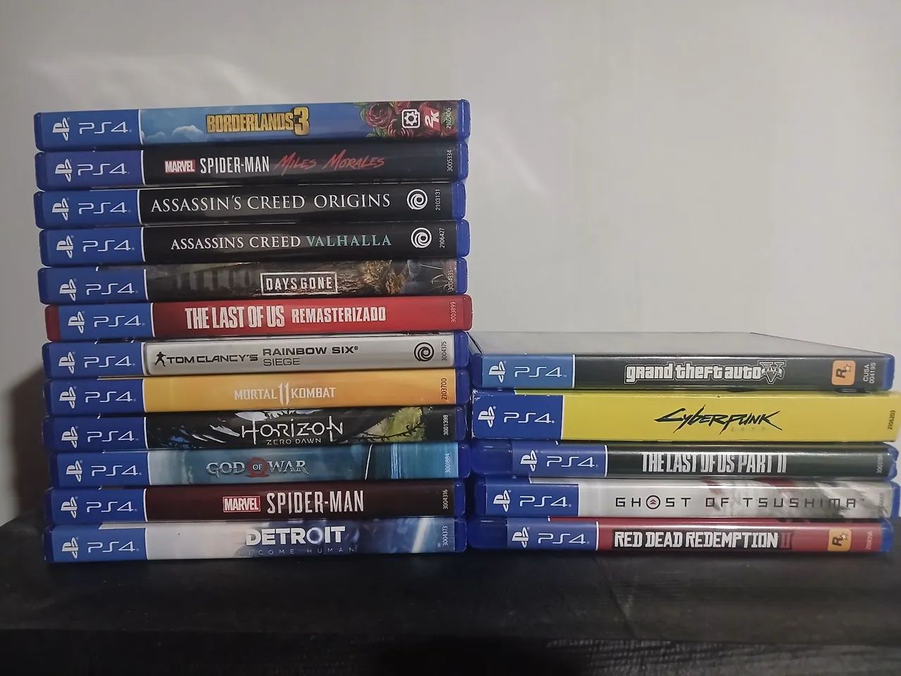 Lote jogos ps4