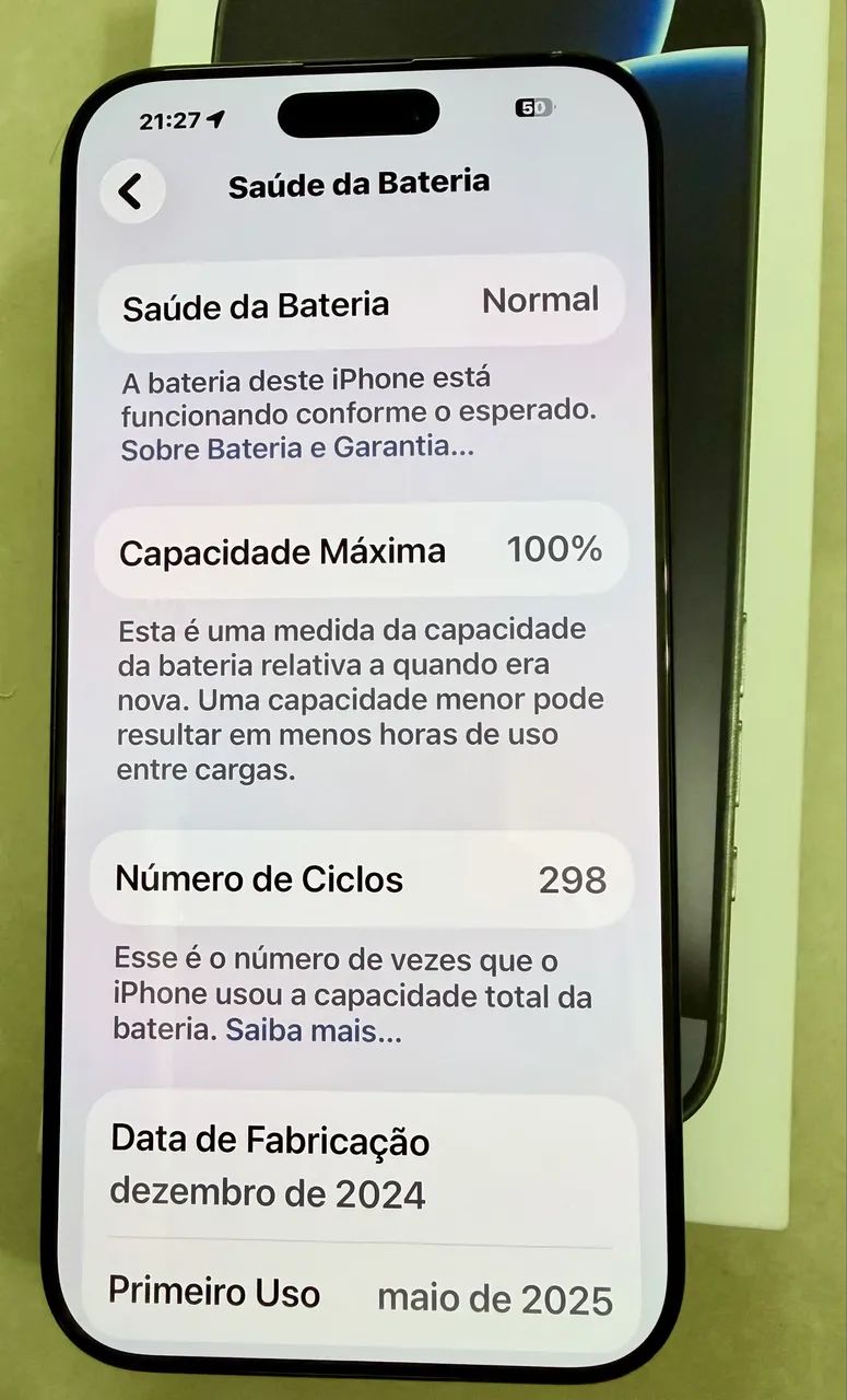 APPLE IPHONE 16 PRO MAX 256 GB - IMPECÁVEL - OPORTUNIDADE - Foto 2