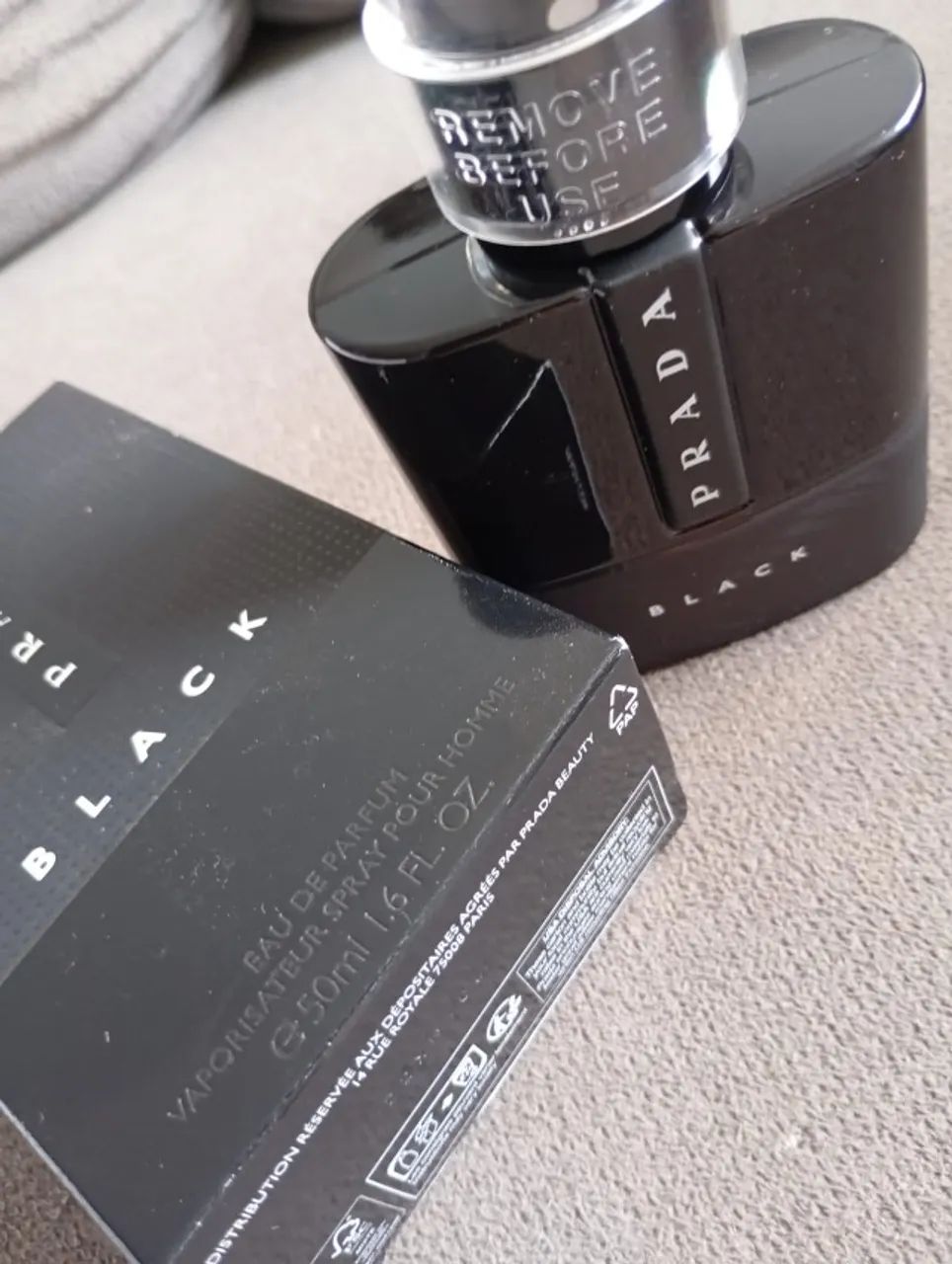 Perfume Prada Black 50ml  - Foto 2