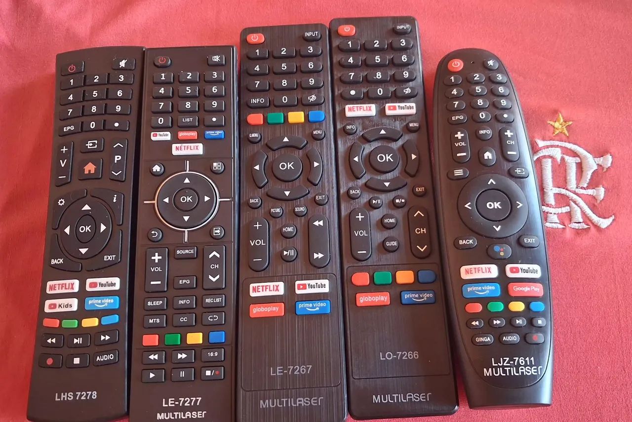 Controle remoto de tvs