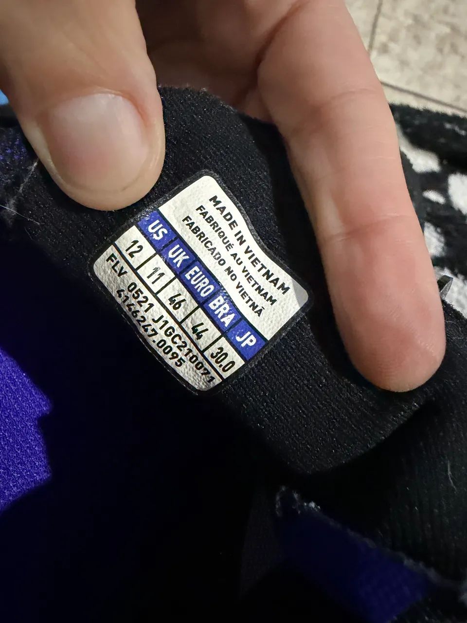 Tênis Mizuno Wave Prophecy X Preto e Azul -  44 - Foto 4