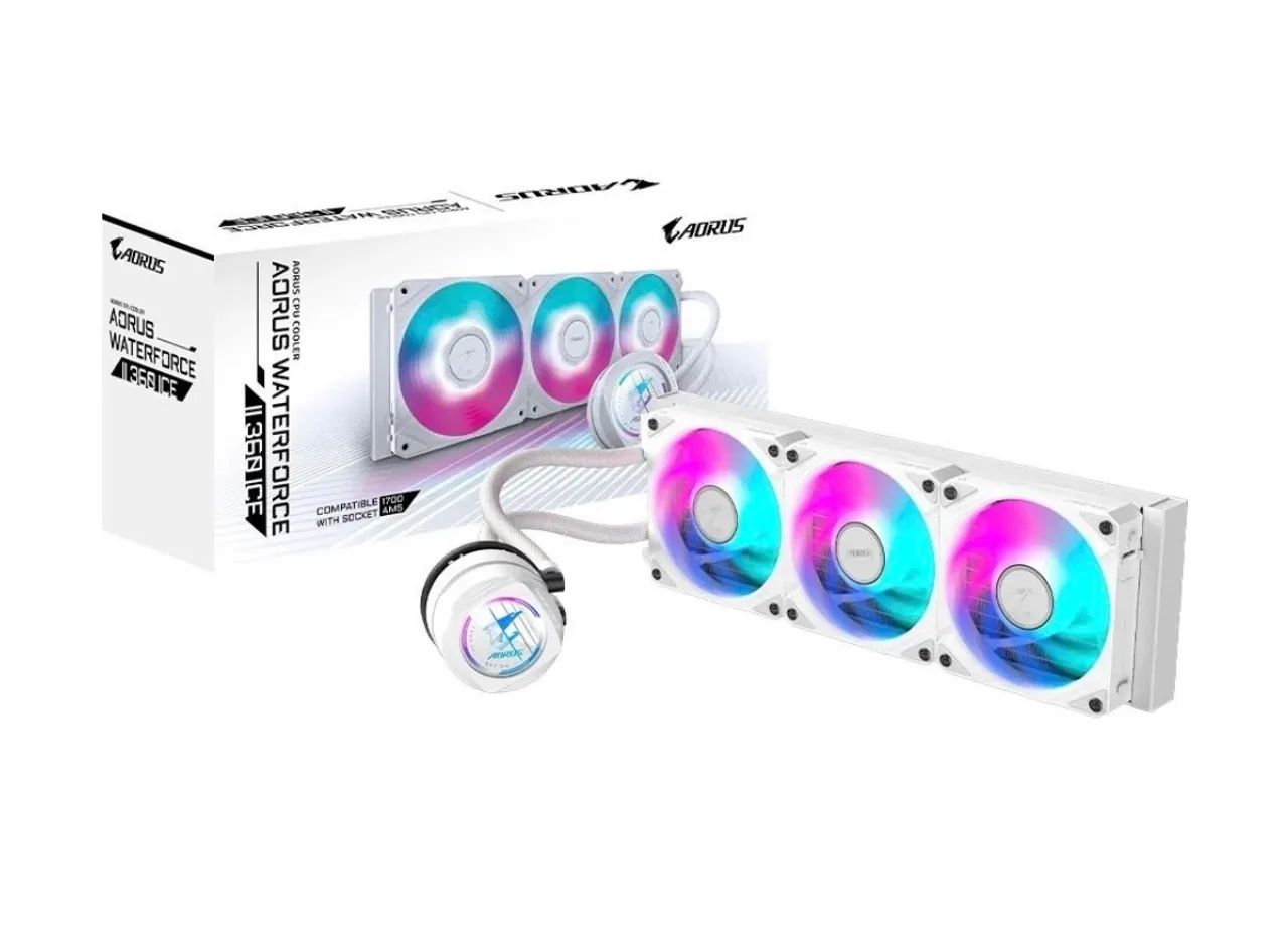 Vendo Water Cooler AORUS Waterforce II 360 ICE Branco. - Foto 3