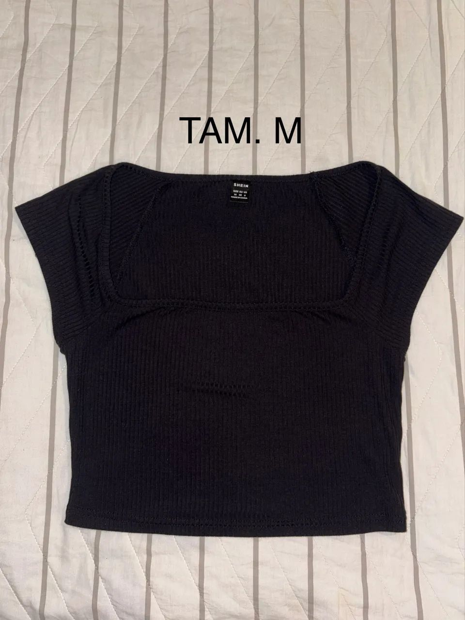 Kit 6 Cropped M SHEIN Novos - Foto 2