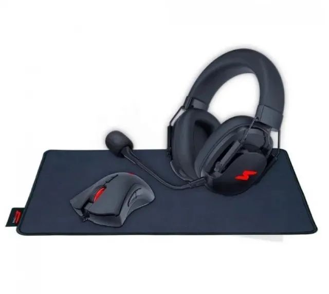 Combo Gamer SuperFrame Magnus 3 em 1 - Headset, Mouse e Mousepad - Foto 5