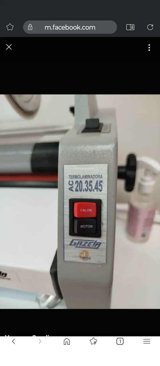 Laminadora Gazela 