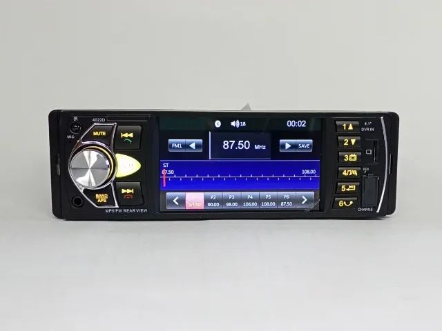 Rádio Multimídia Mp5 4.1 polegadas 1din novo - Foto 5