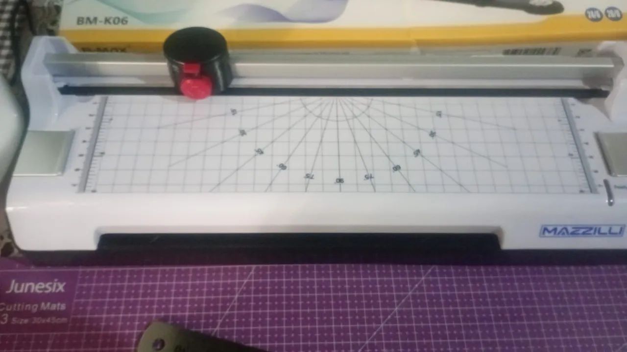 Laminadora plastificadora e refiladora kit