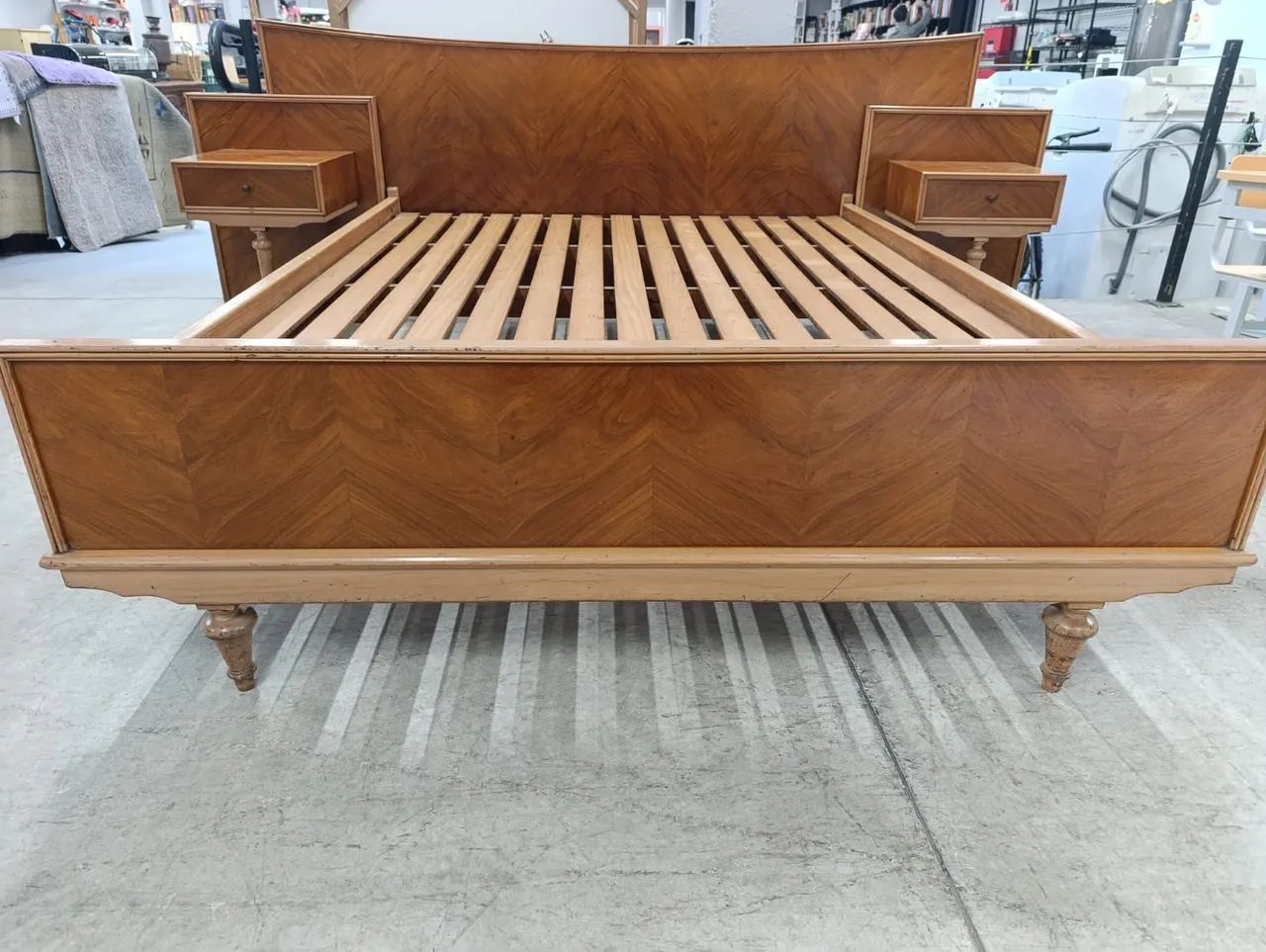 Cama de casal madeira maciça  - Foto 2
