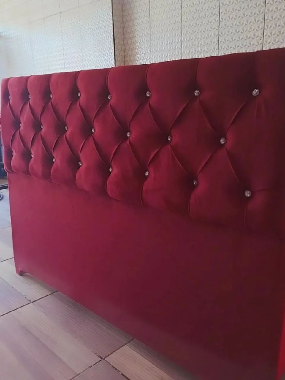 Conjunto Cabeceira Capitonê com Recamier Queen Size  - Foto 4