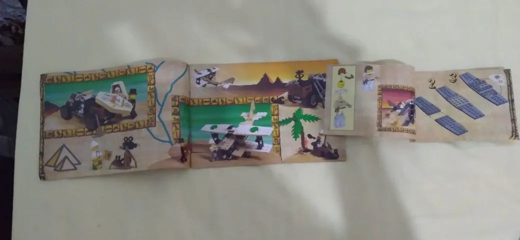 LEGO adventurers egito 5909 e 5928 + sarcófago gigante e instruções - Foto 5