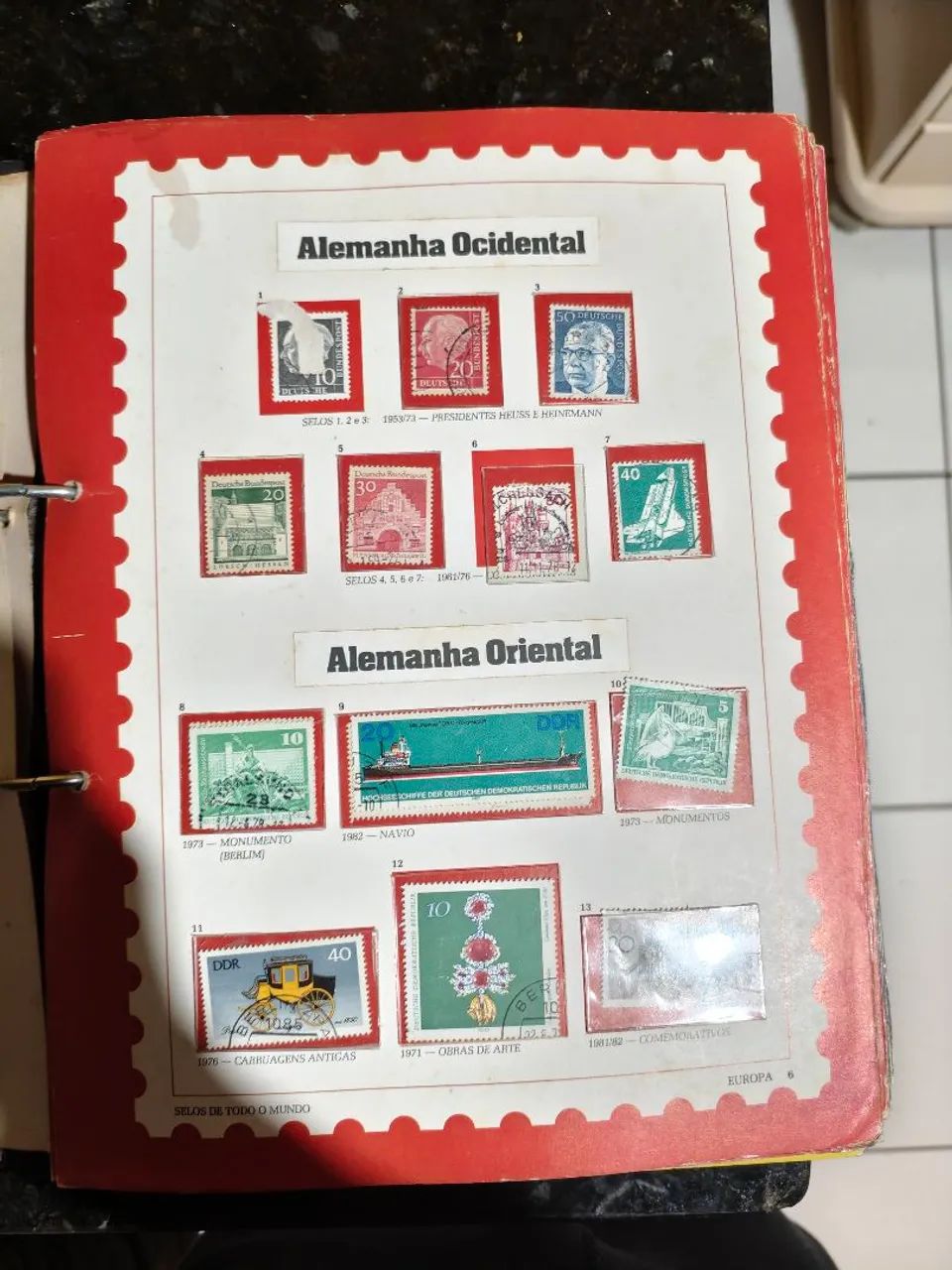 Coleção de selos - Foto 4